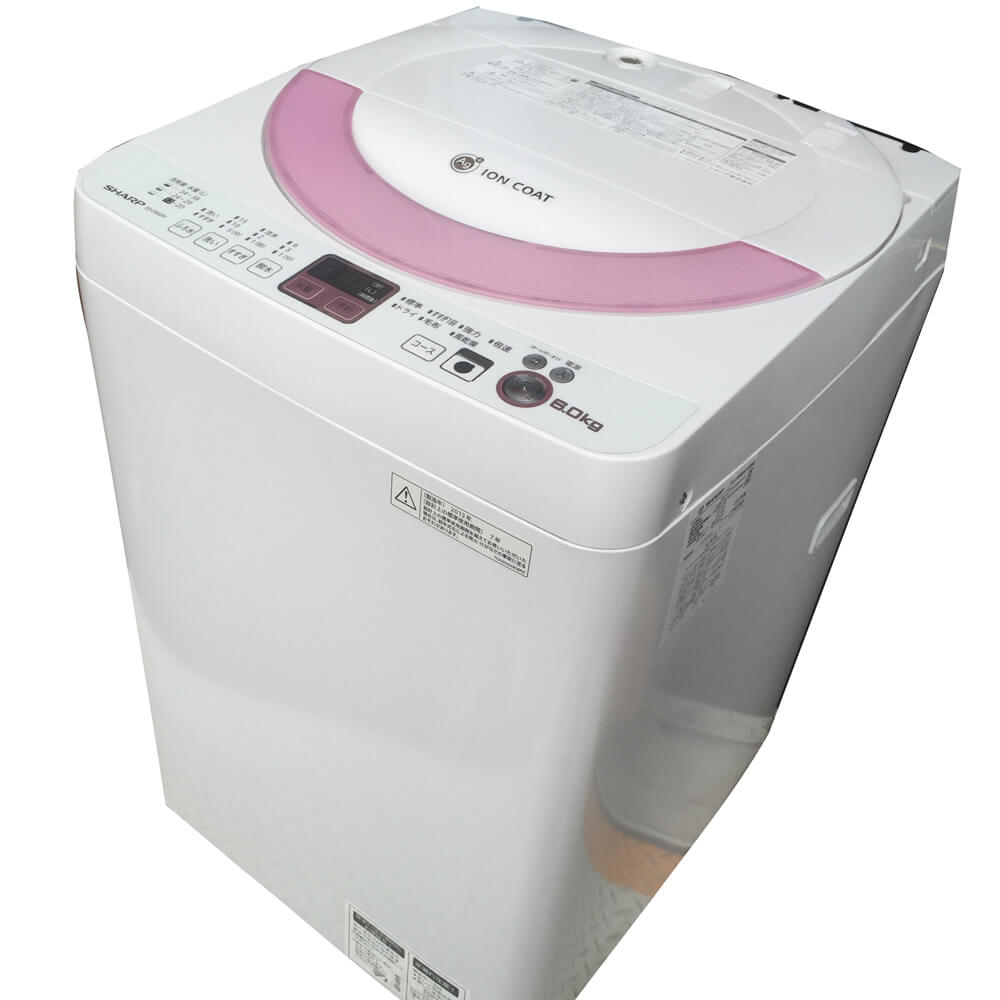 シャープ 縦型洗濯機 8.0kg