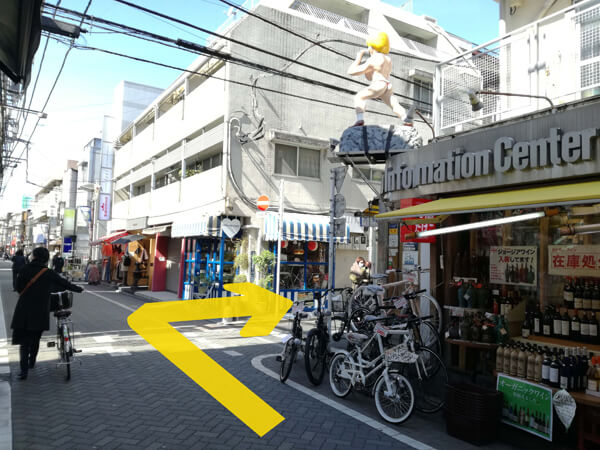 吉祥寺店への道04