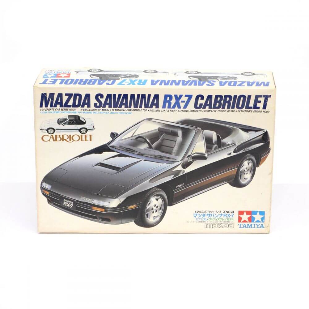 TAMIYA タミヤ 1/24 スポーツカーシリーズNo.74 MAZDA マツダ サバンナRX-7 カブリオレ プラモデル