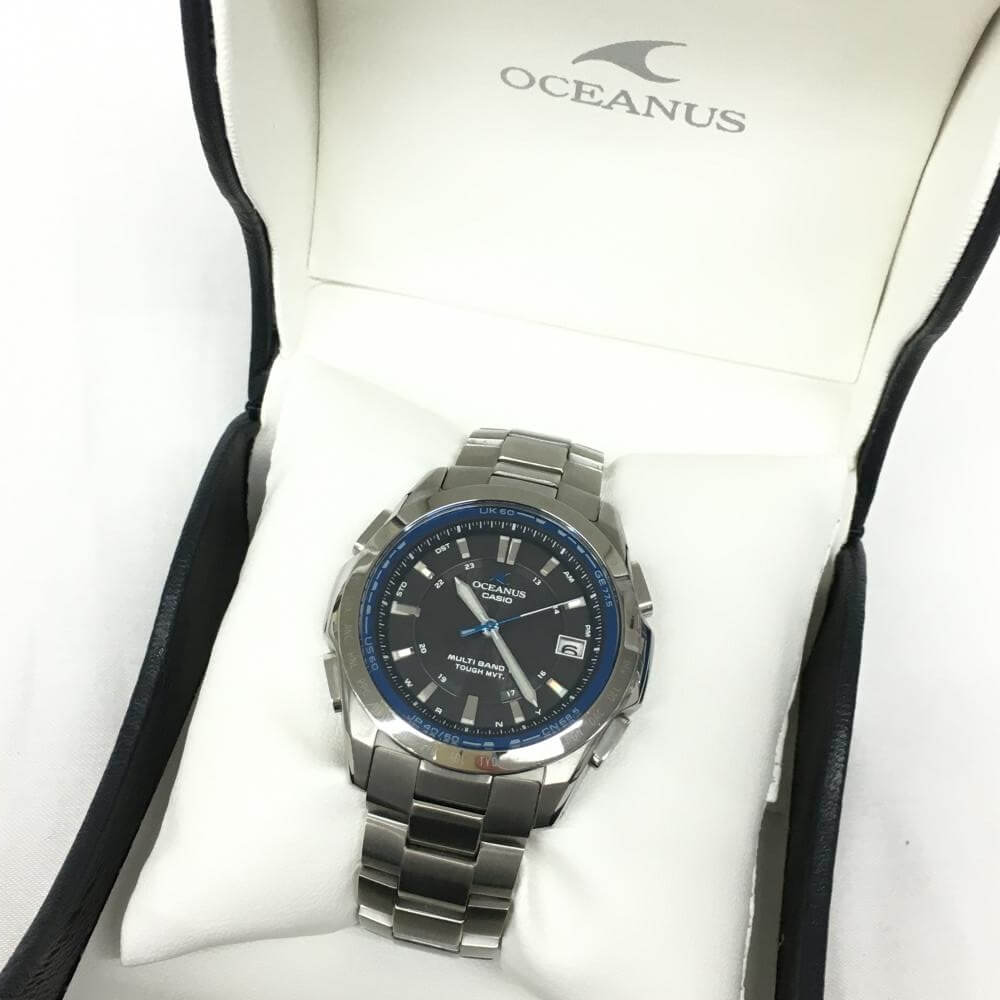「高評価！」注目のレビュ 定価5万5,000円）オシアナス OCW-T100TD-1AJF 深長 時計