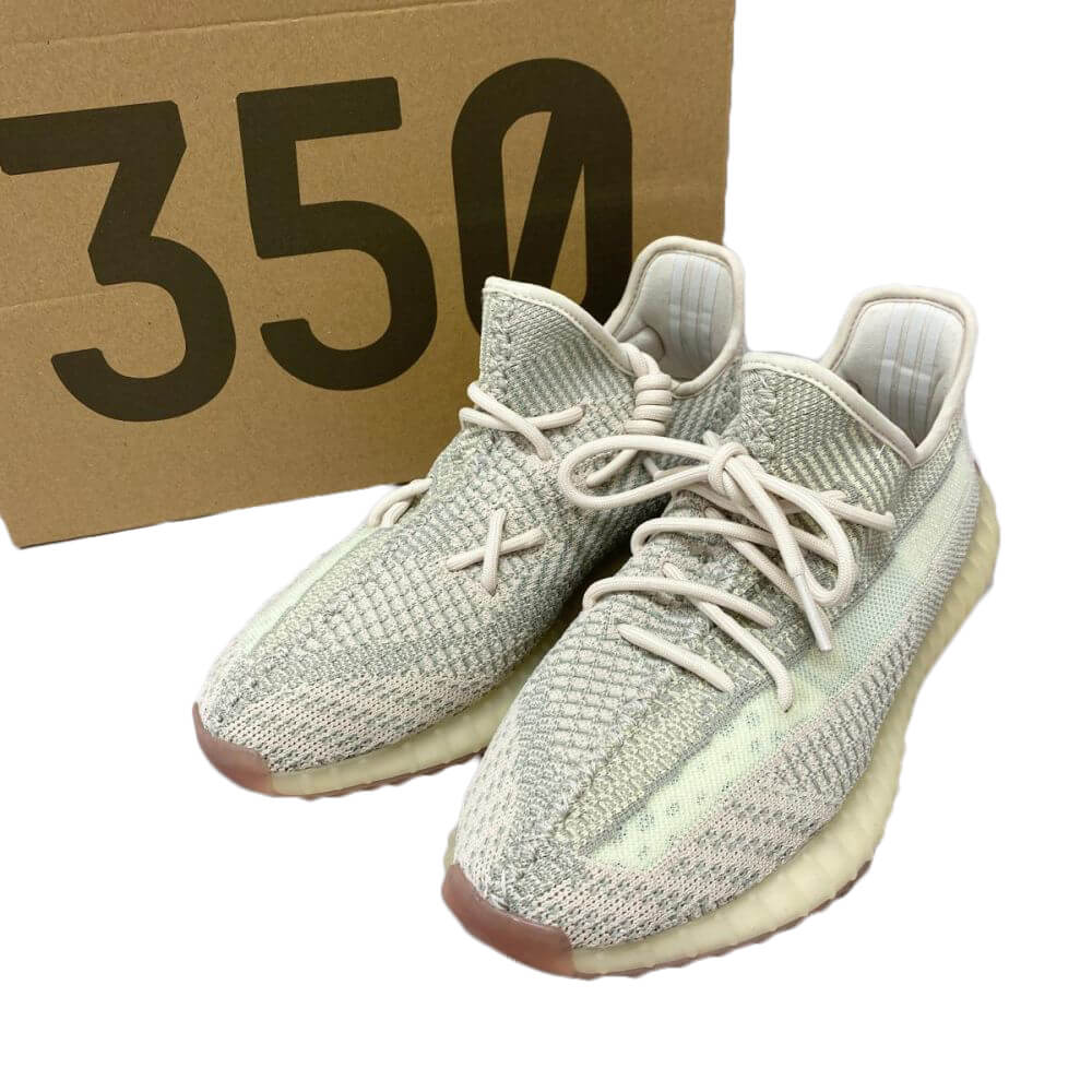 スニーカー/FW3042/YEEZYBOOST350 V2/グレー×ベージュ