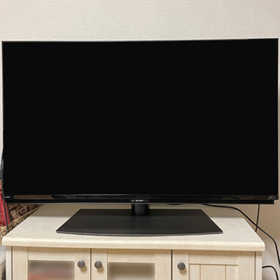 シャープの4K液晶テレビをお買取いたしました。