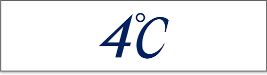 4℃