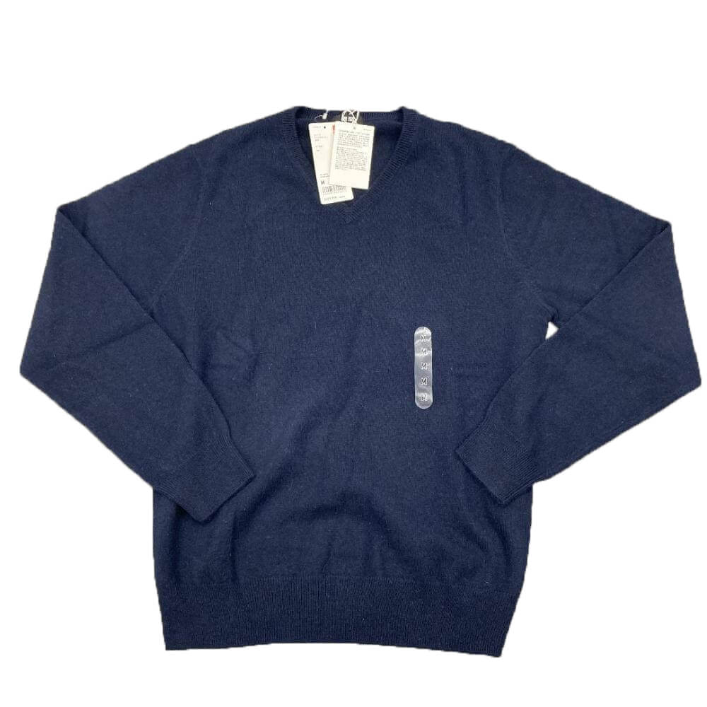 メンズ服 ユニクロ カシミヤ100％ニット