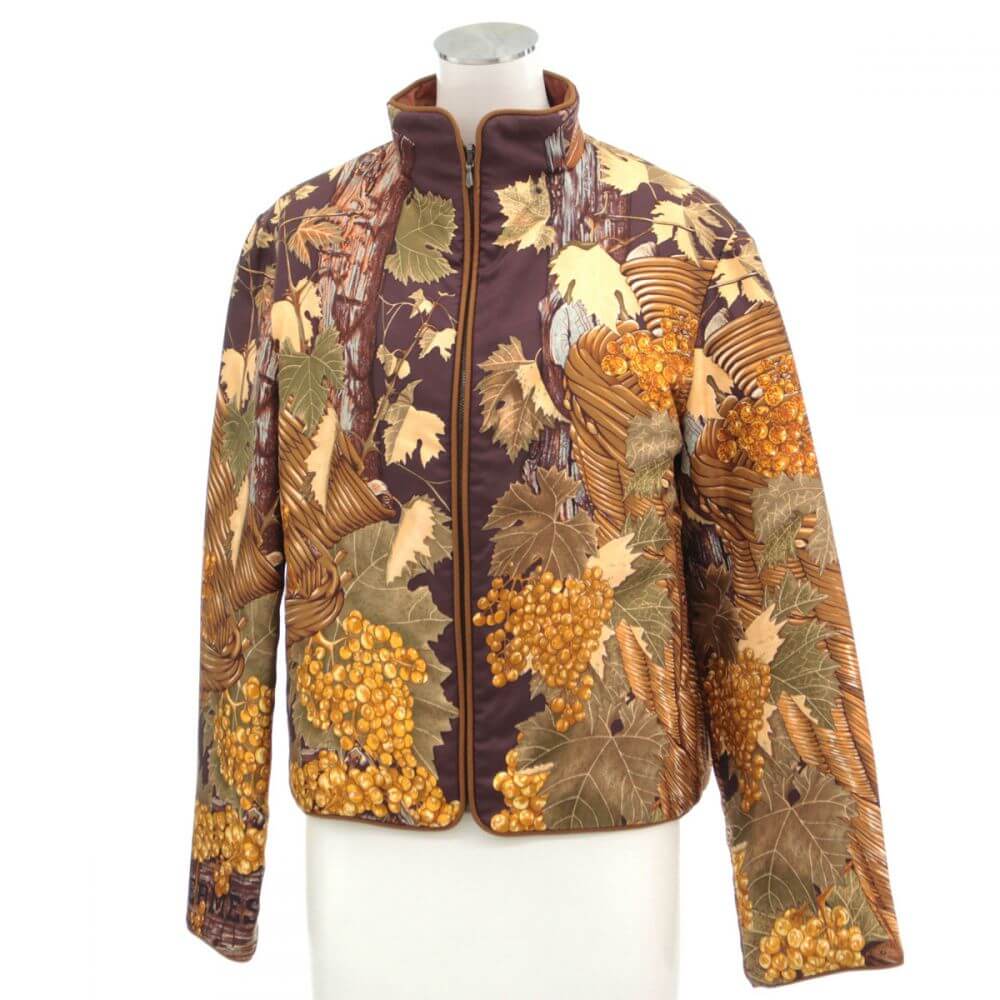 エルメス/シルクジャケット ミセス服ティファナ買取実績¥35000