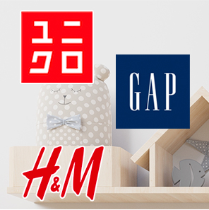 H&M ユニクロ GAP