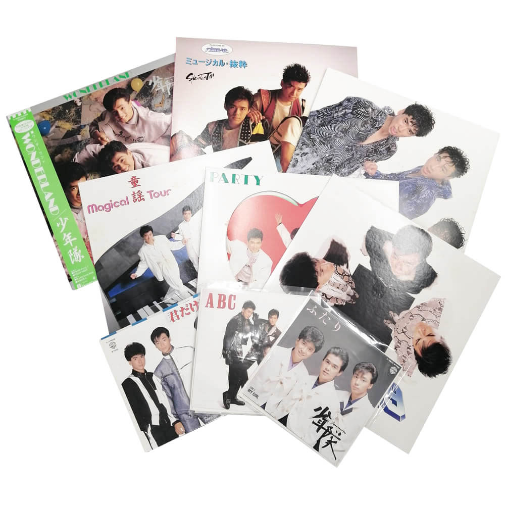 少年隊/LPレコード＆シングルレコード 9枚セット
